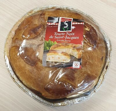 Tourte aux Noix de Saint Jacques
