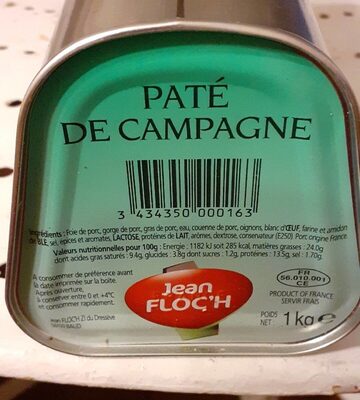PATE DE CAMPAGNE