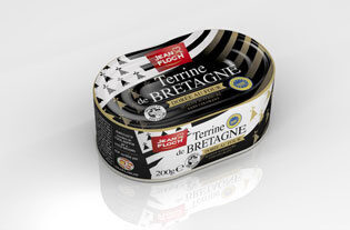Terrine de Bretagne dorée au four