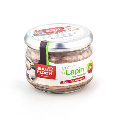 Terrine de lapin aux noisettes