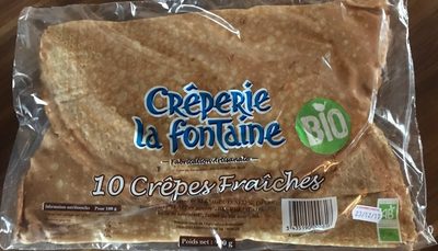 10 Crêpes Fraîches