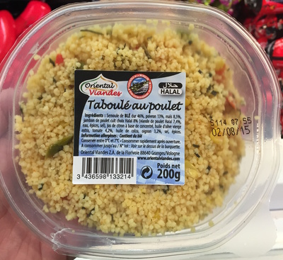 Taboulé au poulet