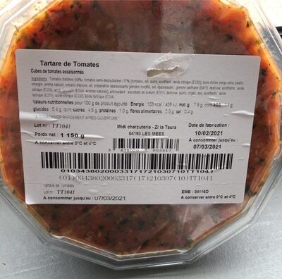 Tartare de tomates