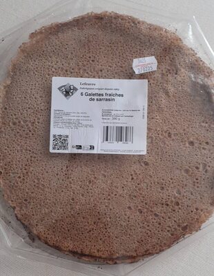6 galettes fraîches de sarrasin