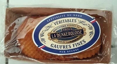 Gaufres fines pour beurre