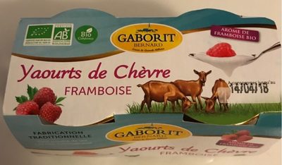 Yaourts de Chèvre Framboise
