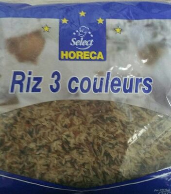 Riz trois couleurs
