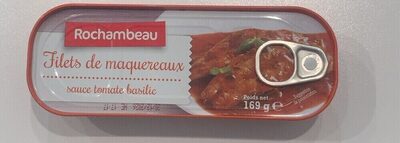 Filets de maquereaux sauce tomate, basilic