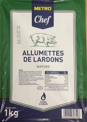 Allumettes de lardons