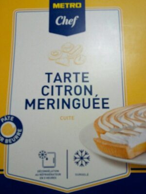 Tarte citron meringuée