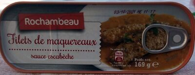 Filets de maquereaux sauce escabèche