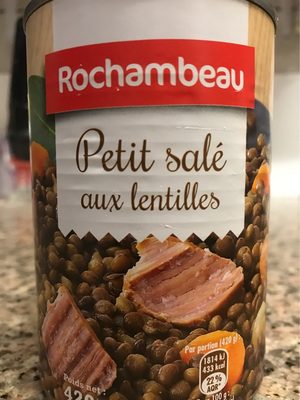Petit salé aux lentilles