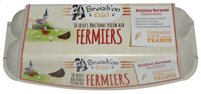 10 oeufs Fermiers Plein air