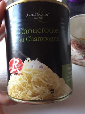 Choucroute Au Champagne Sauerkraut André Laurent