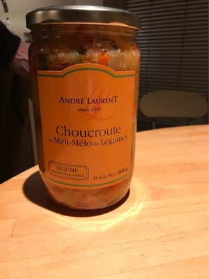 Choucroute en melimelo de legumes