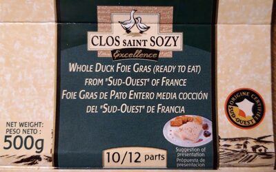 Foie gras de canard entierMi-cuit