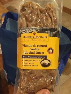 Viande de canard confite du sud ouest