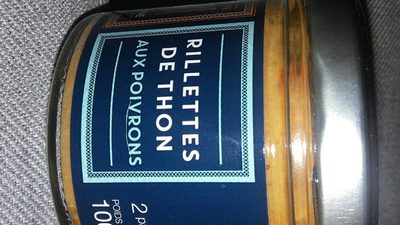 Rillettes de thon aux poivrons