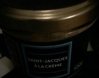 Saint jacques à la crème