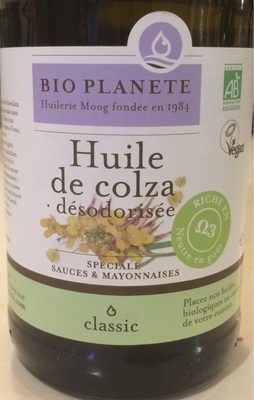 Huile de Colza désodorisée