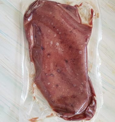 Foie de veau coupé main