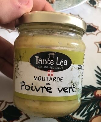 Moutarde au poivre vert