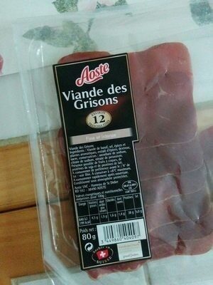Viande des grisons