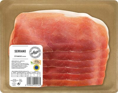 Jambon Serrano STG 6 Tranches Fines Aoste