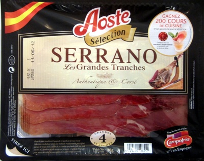 Sélection Serrano - Les Grandes Tranches