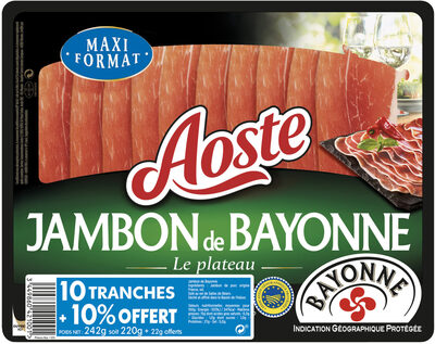 Plateau de jambon de Bayonne