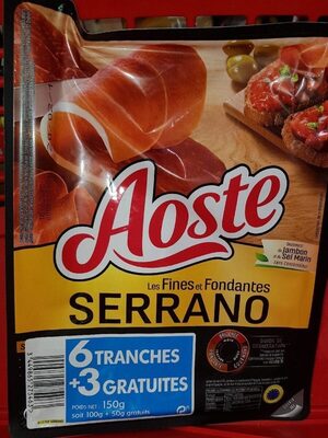 Les fines et fondantes serrano