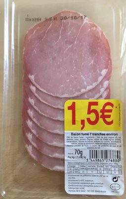 Bacon fumé