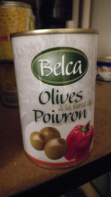Olives à la Farce de Poivron