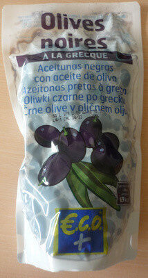 Olives noires à la grecque