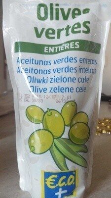 Olives vertes entières