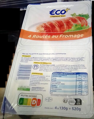 4 Roulés au Fromage