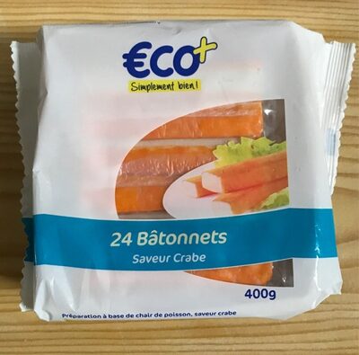 Bâtonnets saveur Crabe