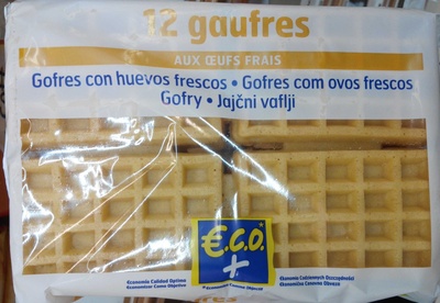 12 gaufres