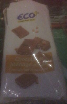 Chocolat au lait et au céréales soufflées