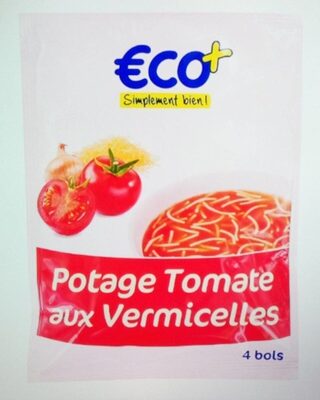 Potage tomate aux vermicelles
