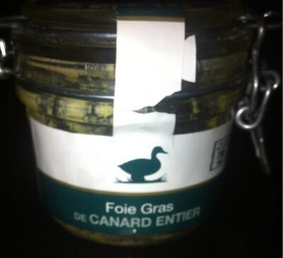 Foie gras de canard entier Bocal