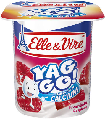 Dessert lacté pulpé Yaggo! stérilisé UHT - Framboise
