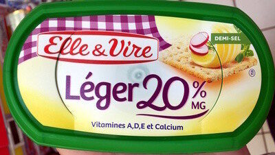 Léger 20% MG Demi-Sel