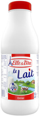 Lait entier stérilisé UHT - Longue conservation