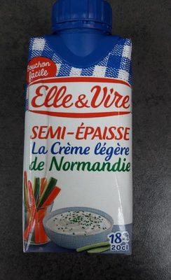 La crème légère de normandie