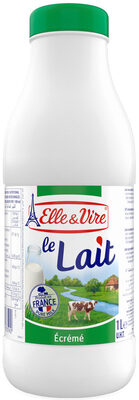 Lait écrémé stérilisé UHT - Longue conservation