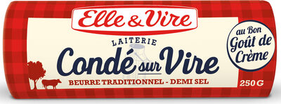 Le Beurre de Condé-sur-Vire demi-sel
