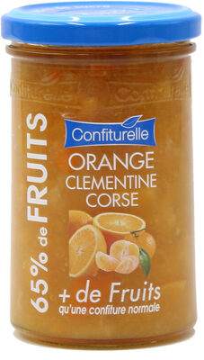 Orange clémentine corse, 65 % de fruits