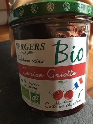 Confiture De Cerise Griotte Au Sucre De Canne - Bio