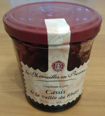 Confiture Extra - Cassis de la Vallée du Rhône